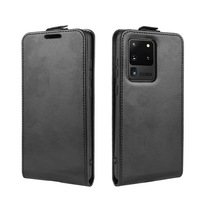 Coque de téléphone portable en cuir, étui à rabat Vertical, pour Samsung galaxy S20 ultra S10 Plus