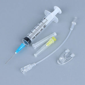 Accessoires pour pistolet de mésothérapie jetable : <span class=keywords><strong>seringue</strong></span> avec aiguille à pointe arrondie et tube d'extension, stérile, pour salon de beauté, soins du visage - Product Image 6