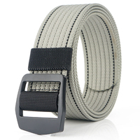Ceinture décontractée en Nylon à boucle métallique, ceinture en toile pour Jeans, ceinture tactique réglable