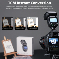 Flash para cámara Tt685ii Speedlight C/n/s/f/o TTL HSS con luces inalámbricas de 2.4G, sistema Speedlite X para estudio Tt685