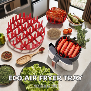 Thân thiện với môi Silicone Nồi chiên không khí giỏ lò vi sóng giá Khay cho thịt xông khói Xúc Xích nồi nướng món ăn & chảo - Product Image 3