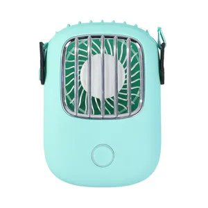 colorful cute design portable mini hand fan personal neck fan cordless fan with clip white green pink cyan from china factory