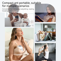 Dispositif Électrique Portable Mains Libres pour Mamans Actives, Conception Discrète pour le Bureau, Batterie 1000 mAh, Arrêt Automatique Après 20 Minutes