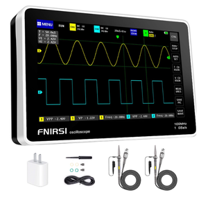 FNIRSI-1013D Digital Flat Panel <strong>oscilloscope</strong> With Dual Channels A Small <strong>oscilloscope</strong> With 100M Bandwidth And 1GS Sampling Rate - Product Image 1