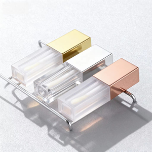 Tube de gloss à lèvres rond de 6 ml avec logo personnalisé, conteneur en plastique transparent vide, grand applicateur à brosse, bouchon à vis, emballage cosmétique - Product Image 4