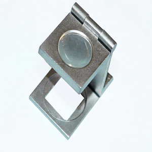Lupa de Aumento Plegable 12X con Acabado Satinado, Lente de Vidrio Óptico para Inspección de Diamantes y Piedras Preciosas | GS790G - Product Image 1