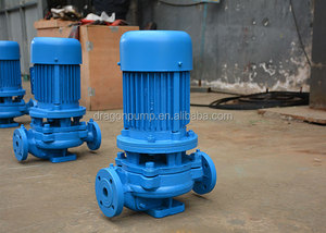 Máy bơm ly tâm thẳng đứng SLG slw gang thép không gỉ máy nước nóng bơm tăng áp - Product Image 4