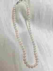 Collier ras de cou en perles d'eau douce naturelles Edison de 8 à 10 mm, plaqué or, qualité AA, blanc, cadeau de mariage/anniversaire de <span class=keywords><strong>carrière</strong></span>, perle - Product Image 5
