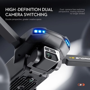 Dron S+ 5G WiFi <span class=keywords><strong>FPV</strong></span> 6K HD <span class=keywords><strong>con</strong></span> <span class=keywords><strong>Cámara</strong></span> Dual, Evitación de Obstáculos Láser 360, Motor sin Escobillas, Retorno <span class=keywords><strong>GPS</strong></span>, Fácil de Usar para Principiantes - Product Image 2