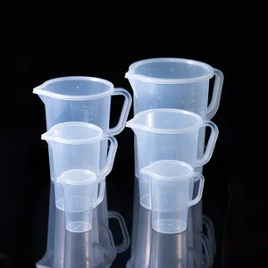 Kitchen 1 litre measuring jug clear pp plastic cooking baking measuring cup