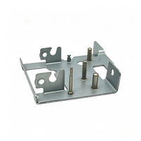 Muestra Gratuita ISO9001, Soportes de PCB SGCC de Metal Estampado y Chapa Metálica Personalizados ODM/OEM, Incluyendo Servicios de Electroerosión por Hilo, Remachado y Recubrimiento