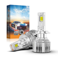 Grossiste de phares à LED Canbus 360 9005 9006 Prix d'usine Sun Design 9012 H11 H7 H4 Ampoule de phare à LED de voiture