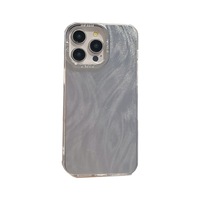 Coque de téléphone haut de gamme avec motif plume et voile, compatible avec iPhone 17 Pro Max, 16, 15/14, avec objectif électroplaqué et paillettes