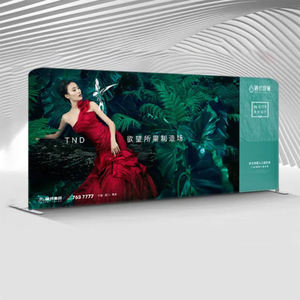 Expositor de Tela Tensada, Diseño Integrado sin Costuras, Cuerda Elástica, Portátil, Personalizable <span class=keywords><strong>para</strong></span> Exhibición de Marca en Ferias y Eventos - Product Image 3