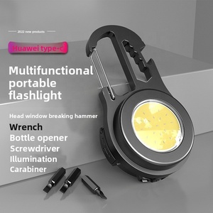 <span class=keywords><strong>USB</strong></span> Sạc Led Mini COB đèn pin với 1000 cao lumens ABS cơ thể AA pin gấp khung giá cho câu cá đi bộ cắm trại - Product Image 2