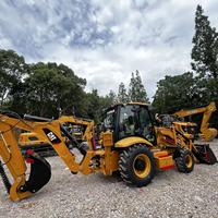 Chargeuse-pelleteuse Caterpillar CAT 430F 4x4, excavatrice hydraulique, équipement de construction avec moteur d'origine à vendre