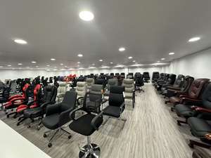 Sillas de sala de estar Airffy Vintage Brown Boss Office Retro Lounge Arne <span class=keywords><strong>Jacobsen</strong></span> Silla de huevo de PU genuina Sillón giratorio de aviador - Product Image 6