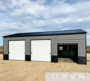 Carport Prefabbricato in Metallo a Basso Costo, Kit per Garage Auto, Struttura in Acciaio Leggero, Durevole, Dimensioni Personalizzabili per <span class=keywords><strong>Parcheggio</strong></span> - Product Image 5