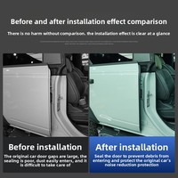 Bande d'étanchéité pour pilier B de porte, sans adhésif, insonorisante et anti-poussière, accessoire tout-terrain pour Ford Bronco 2021-2025