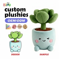 Peluche personnalisée BIPU sur le thème du brocoli, rembourrée de coton PP, taille 11-30 cm, jouet en peluche pour Thanksgiving