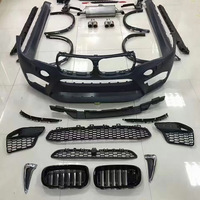 Kit de Carrocería Completo Estilo X5M para BMW X5 F15 2013-2018, Parachoques Delantero y Trasero, Faldones Laterales, Alerón de Arco de Rueda, Difusor Trasero y Rejilla