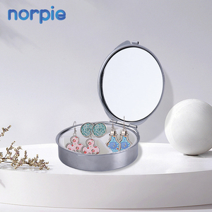 Pill Metal Round Box Heat Transfer Print Print Sticker Pill Case Packaging Metal Round Shape Sublimation Blank Pill Box