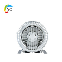 Pompa vakum regeneratif 1,5 kW tahap tunggal pompa kedap tahan karat Blower cincin anti ledakan pompa fleksibel