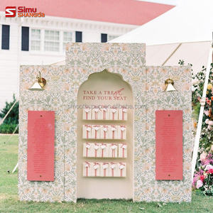 Support de toile de fond portable en acrylique couleur personnalisée pour la présentation de costumes, idéal pour les baptêmes de bébé, les baby showers et les fêtes d'anniversaire - Product Image 2