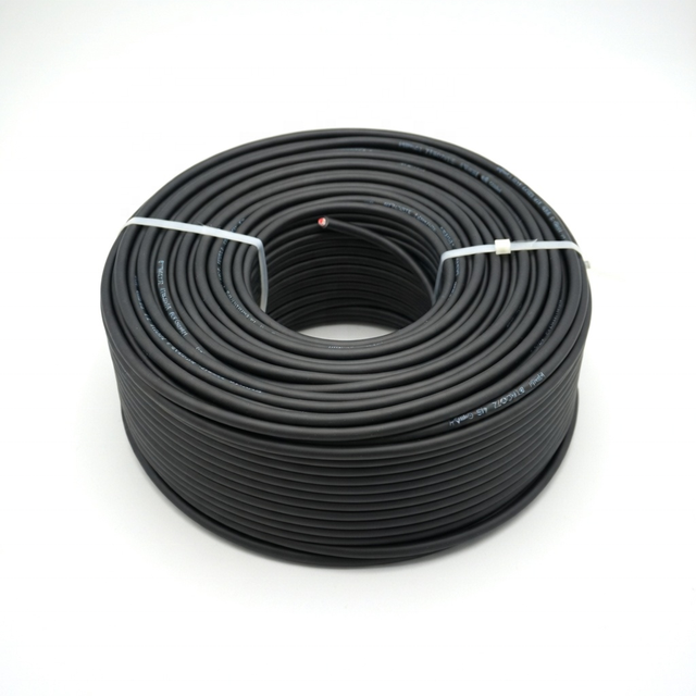 Black Soft PVC Sheath Copper Conductor Non-Shielded Audio Video Speaker Cable Coil Professional Engineering Grade