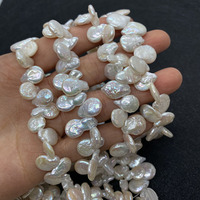 Perles d'eau douce naturelles poreuses de forme baroque, perles violettes de qualité AAA/Aa pour la décoration de montres, la fabrication de colliers et de bijoux DIY