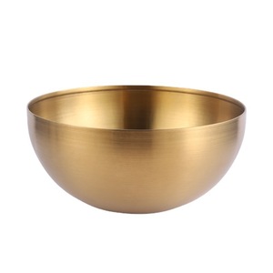 Stainless Steel Salad Bowl Large Dishwasher Safe Microwave Safe Party Use - Product Image 4