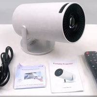 Projecteur portable intelligent HY300 Pro Plus, nouvelle arrivée, home cinéma, vidéo 720P 1080P 4K, Android 11.0, WIFI, Quad Core, mini projecteur