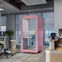PYinC |   Cabine téléphonique insonorisée personnalisée, Pod de bureau et Pod de conférence - Personnalisable en taille et en couleur.