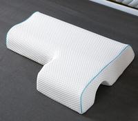 Oreiller cintré pour couple, coussin réglable Anti-pression, avec cambrure, pour les jambes, idéal pour sommeil des Couples
