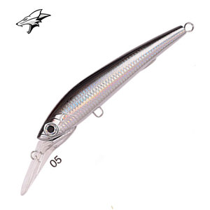 Grand Méné Long/Court Lèvre Minnow GT Grand Jeu De Pêche À La Manivelle Appât 76g Appât Dur 3D Yeux <span class=keywords><strong>Chatter</strong></span> appât De Pêche Leurre - Product Image 4