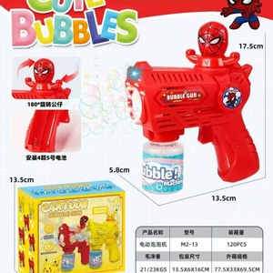 Jouet lanceur de bulles de dessin animé mignon, machine à bulles automatique à 12 trous avec lumières clignotantes et musique pour enfants - Product Image 6