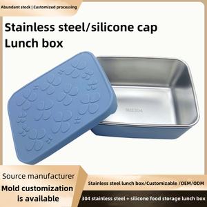 Lonchera Multifuncional a Prueba de Fugas para Niños, Contenedor Bento de Grado Alimenticio y Bandeja Interior de Acero Inoxidable Extraíble - Product Image 5