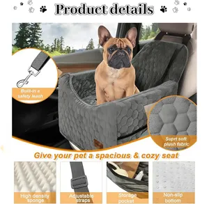 Seggiolino per cani con motivo solido e animale, - Product Image 3