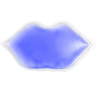 Compresse de gel réutilisable chaude et froide en forme de lèvres pour le soin des lèvres, marque GY, soins de santé, soulagement, classe I, 11x6,5cm, 25g