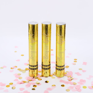 Fabbrica all'ingrosso di genere riveli coriandoli in polvere cannoni per feste forniture Popper polvere di fumo bastoncini di coriandoli cannoni - Product Image 4