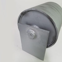 Rouleau de sol en acier de haute qualité de 8x10 pouces avec essieu Pièces de benne à ordures Garantie de 3 ans