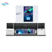Imprimante jet d'encre hybride UV tout-en-un Yotta H2000 2m pour matériaux en verre d'affiche industrielle, à plat et en rouleau