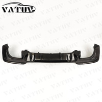 Diffuseur arrière style compétition en fibre de carbone pour BMW X3 G01 2019-2021, directement de l'usine, pour pare-chocs arrière BMW X3.
