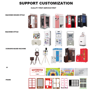 Machine coréenne de cabine photo en libre-service à écran tactile Yixile avec imprimante et appareil photo <span class=keywords><strong>pour</strong></span> une utilisation en magasin Option économique - Product Image 6