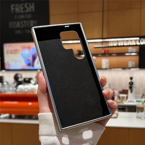 เคสโทรศัพท์หนัง PU แบบเคลือบอิเล็คโทรเพลทสำหรับ Samsung S25 S24 S22เป็นพิเศษบวก S23 FE พร้อมกรอบป้องกันแบบซ่อนที่ยึดโลหะ - Product Image 6