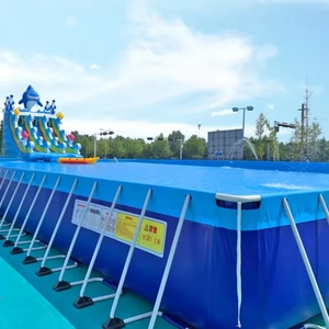 Offre Spéciale <span class=keywords><strong>plus</strong></span> <span class=keywords><strong>grande</strong></span> <span class=keywords><strong>piscine</strong></span> <span class=keywords><strong>gonflable</strong></span> de cadre en métal avec le système de filtre - Product Image 5