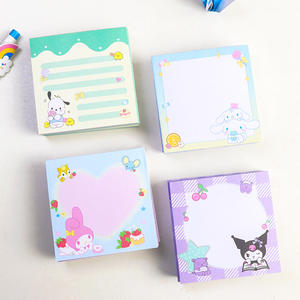Commercio all'ingrosso simpatico <span class=keywords><strong>Anime</strong></span> <span class=keywords><strong>note</strong></span> adesive con logo personalizzato stampa Kawaii colorato fantasia autoadesivo Memo <span class=keywords><strong>note</strong></span> blocco del libro - Product Image 5