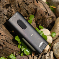 Lampe torche portable K3 en alliage d'aluminium, 800 lumens, mini, RVB, multicolore, avec côté magnétique pour le camping en extérieur