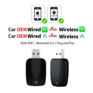 Adaptateur <span class=keywords><strong>Carplay</strong></span> USB sans fil intelligent pour <span class=keywords><strong>Apple</strong></span> <span class=keywords><strong>YouTube</strong></span> Divertissement embarqué pour iPhone Android Adaptateur Mini <span class=keywords><strong>CarPlay</strong></span> AI BOX sans fil - Product Image 4