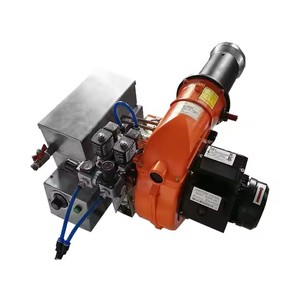 345KWダブルステージ重油バーナー新廃油空気アトマイズ燃料ヒーター粉末コーティングバルブ付きボイラーレストラン用 - Product Image 3